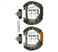 Brake shoes Rear Axle Pre-assembled 37562 FEBI BILSTEIN for AUDI VW SEAT