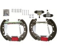 TRW Brake Set, drum brakes GSK1404 40 with wheel brake cylinder for vehicles with brake force regulator Superkit VOLKSWAGEN: Polo V Hatchback