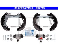 ATE 03.0520-4219.3 Brake Shoe Set Rear for