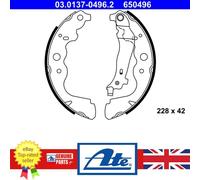 ATE 03.0137-0496.2 Brake Shoe Set