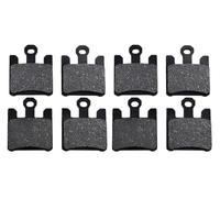 Brake Shoe Set For KAWASAKI ZX6R ZX-6R For Ninja ZX636 ZX6RR ZX-6RR ZX600 ZX10R ZX-10R ZX1000 6R 6RR 10R Motorcycle Front And Rear Brake Pads(Front 2 pcs)