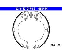 ATE 03.0137-0474.2 Brake Shoe Set