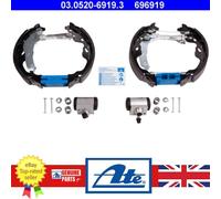 ATE Brake Shoe Set 03.0520-6919.3 - Drum Brake Kit for Suzuki Opel Vauxhall