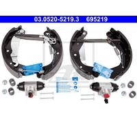 ATE 03.0520-5219.3 Brake Set, drum brakes