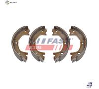 Brake shoes Rear Axle FT30070 FAST for IVECO DAILY II Platform/Chassis