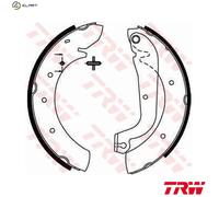 Brake shoes GS8207 TRW for CITROËN PEUGEOT FIAT