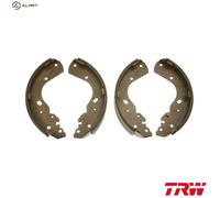 Brake shoes GS8443 TRW for MAZDA FORD