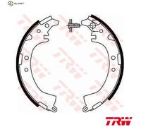 Brake shoes GS8672 TRW for TOYOTA DAIHATSU