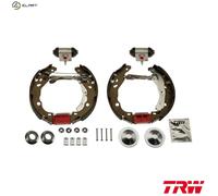 Brake shoes Pre-assembled GSK1075 TRW for DACIA RENAULT