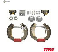 BRAKE SHOE SET GSK1250 FOR PEUGEOT 306/Van/Hatchback/Convertible CITROEN 1.4L