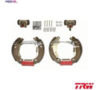 BRAKE SHOE SET GSK1259 FOR PEUGEOT 206/Hatchback/SW/Van KFW /KFV /KFX8HZ 1.4L