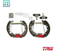 TRW Brake Set, drum brakes GSK1404 40 with wheel brake cylinder for vehicles with brake force regulator Superkit VOLKSWAGEN: Polo V Hatchback