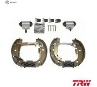 Brake shoes Pre-assembled GSK1557 TRW for MERCEDES-BENZ A-CLASS