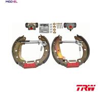 TRW Brake Set GSK1736 - Pre-assembled Drum Brake Shoes for FIAT Brava/Bravo I/Marea
