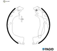 PAGID H1011N Brake Shoe Set