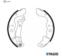 BRAKE SHOE SET H1693N FOR RENAULT CLIO/IV/Hatchback/Van/Grandtour CAPTUR ZOE