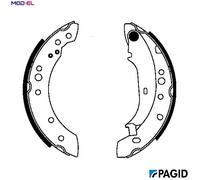 PAGID H1714N Brake Shoe Set