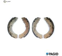 BRAKE SHOE SET H1734N FOR MITSUBISHI PAJERO/SPORT/II L200/TRITON FIAT 3.2L 4cyl