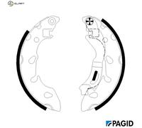 BRAKE SHOE SET H1801N FOR FIAT 500/C PANDA/Hatchback/Van FORD 1.0L 2cyl 500 1.0L