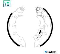 BRAKE SHOE SET H1801N FOR FIAT 500/C PANDA/Hatchback/Van FORD 1.0L 2cyl 500 1.0L