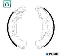 BRAKE SHOE SET H1822N FOR FIAT 312A2/199B6.000 0.9L 2cyl 500L552 82 151 1.0L