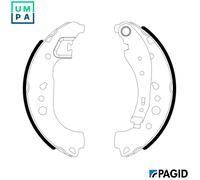 BRAKE SHOE SET H1824N FOR RENAULT SMART H4B453/451/401 0.9L B4D 403 1.0L 3cyl