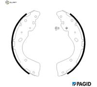 PAGID H1825N Brake Shoe Set