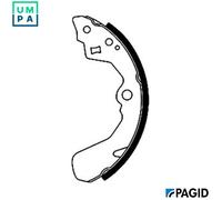 BRAKE SHOE SET H8620N FOR GEO SUZUKI LIANA/Hatchback SWIFT/II/III/Convertible