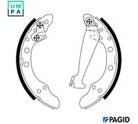 PAGID H8720N Brake Shoe Set