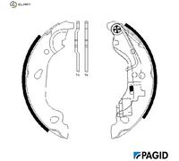 BRAKE SHOE SET H9570N FOR ZASTAVA FIAT PUNTO/Hatchback/Van 188 A4.000 1.2L 10