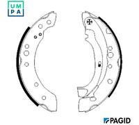 BRAKE SHOE SET H9580N FOR PEUGEOT CITROËN C3/Pluriel C2/ENTERPRISE KFU 1.4L 4cyl