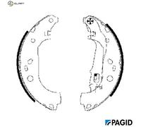BRAKE SHOE SET H9690N FOR CADILLAC FIAT IDEA/Van DOBLO/Platform/Chassis/Bus 3.2L
