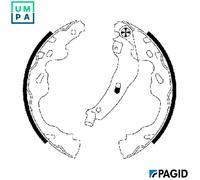 BRAKE SHOE SET H9815N FOR SUZUKI PEUGEOT TOYOTA CITROËN OPEL 3cyl SPLASH 1.3L C1