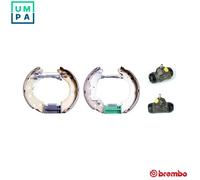 Brake shoes Pre-assembled K 50 005 BREMBO for SMART CITY-COUPE CABRIO CROSSBLADE