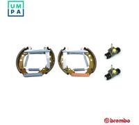 Brembo Brake Shoe Set K 85 011 – Pre-assembled Drum Brakes for Audi/VW