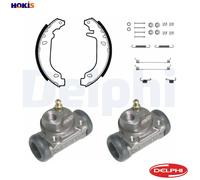 Fits DELPHI KP827 Brake shoe set KP827 Brake drum set (shoe, cylinder ⭐UK Stock⭐