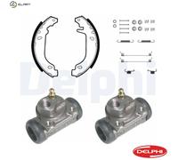BRAKE SHOE SET KP827 FOR RENAULT CLIO//Hatchback/Van SUPER/5 LUTECIA 1.8L 4cyl