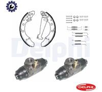 DELPHI KP850 Brake Set, drum brakes