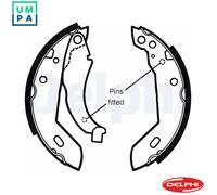 DELPHI LS1250 Brake Shoe Set