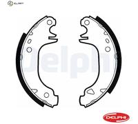 BRAKE SHOE SET LS1293 FOR PEUGEOT 205/Mk/II/Van/Fourgonnette/Hatchback/ 106