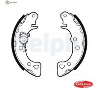 BRAKE SHOE SET LS1319 FOR PEUGEOT 106/Van/I/Hatchback/II MEGA CITROEN 1.4L 4cyl