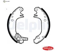 Brake Shoe Set Delphi LS1423 Fits Citroen Mega Peugeot Vauxhall AX Saxo Club