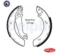 BRAKE SHOE SET LS1617 FOR FORD ESCORT/CLASSIC/Turnier/VI/Rural/Mk/VII/Clipper