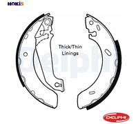 DELPHI LS1617 Brake Shoe Set