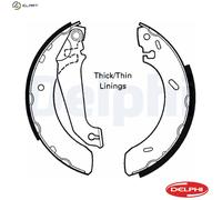 DELPHI LS1617 Brake Shoe Set