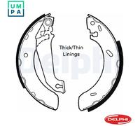 DELPHI LS1617 Brake Shoe Set