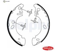 DELPHI LS1700 Brake Shoe Set