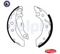 Brake Shoe Set Delphi LS1728 Fits Ford Mazda Escort Escort Classic Fiesta