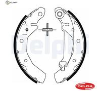 Brake Shoe Set Delphi LS1821 Fits Chevrolet Daewoo Proton Matiz Spark Savvy