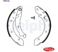 Brake shoes LS1838 DELPHI for RENAULT MEGANE Scénic ESPACE Mk III SCÉNIC I MPV